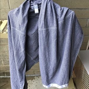 Herringbone Grey Lululemon Scarf